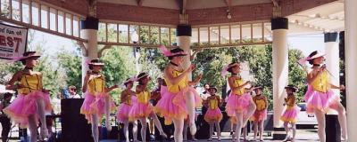 Ballet performance in the park